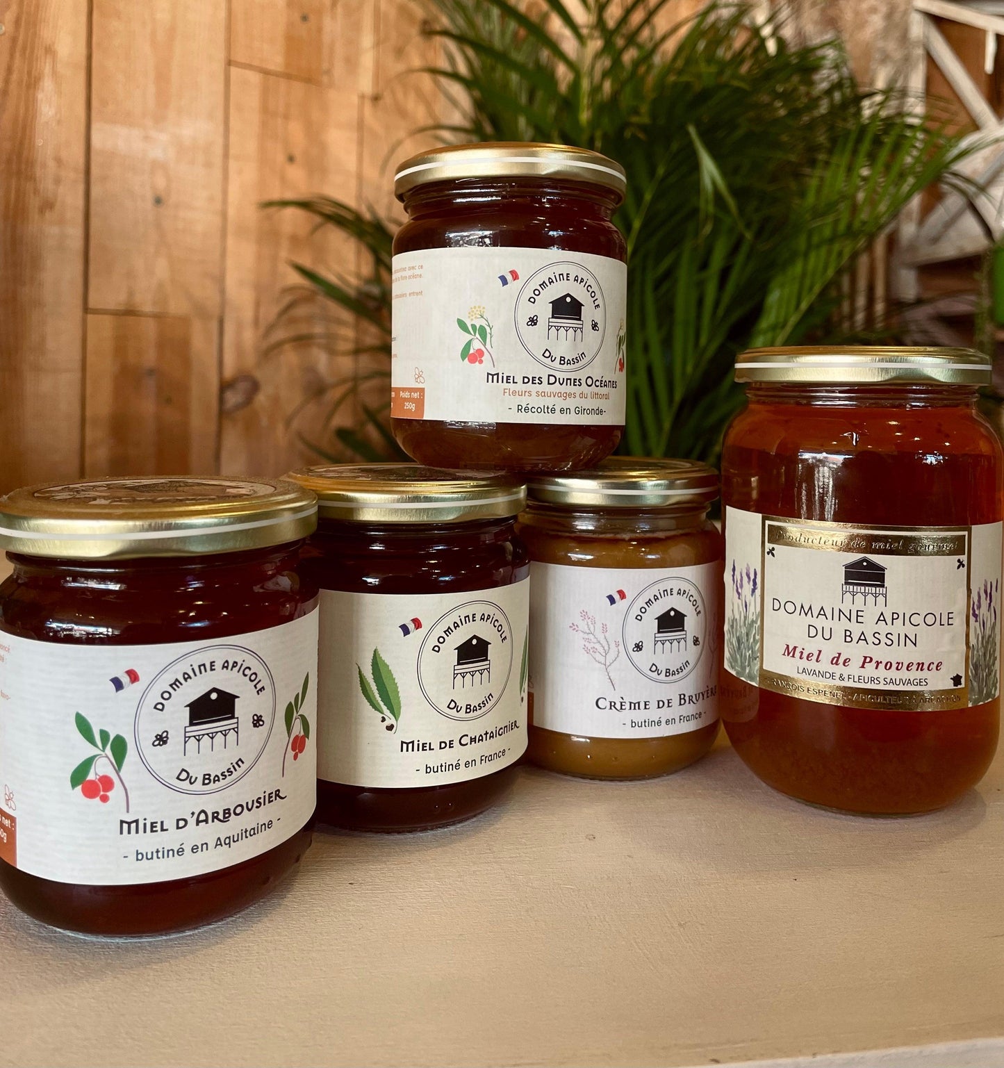 Miel "Domaine Apicole Du Bassin" - Philo et Capucine - Fleuriste Gujan-Mestras